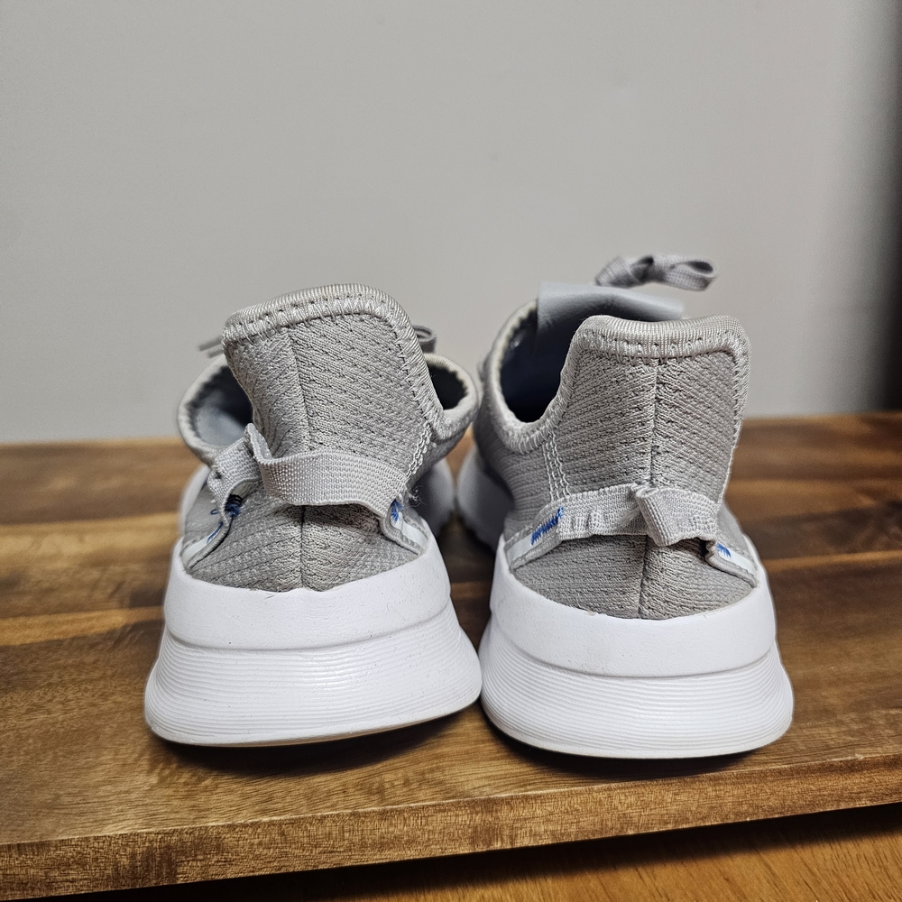 Adidas Kids Originals U Path Run Gray Blue Sneakers Basketball Big Boys Size 3 - Picture 4 of 8